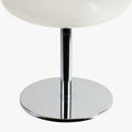 Luminária de mesa contemporânea Verdon - Abajur escultural de inspiração retrô do meio do século