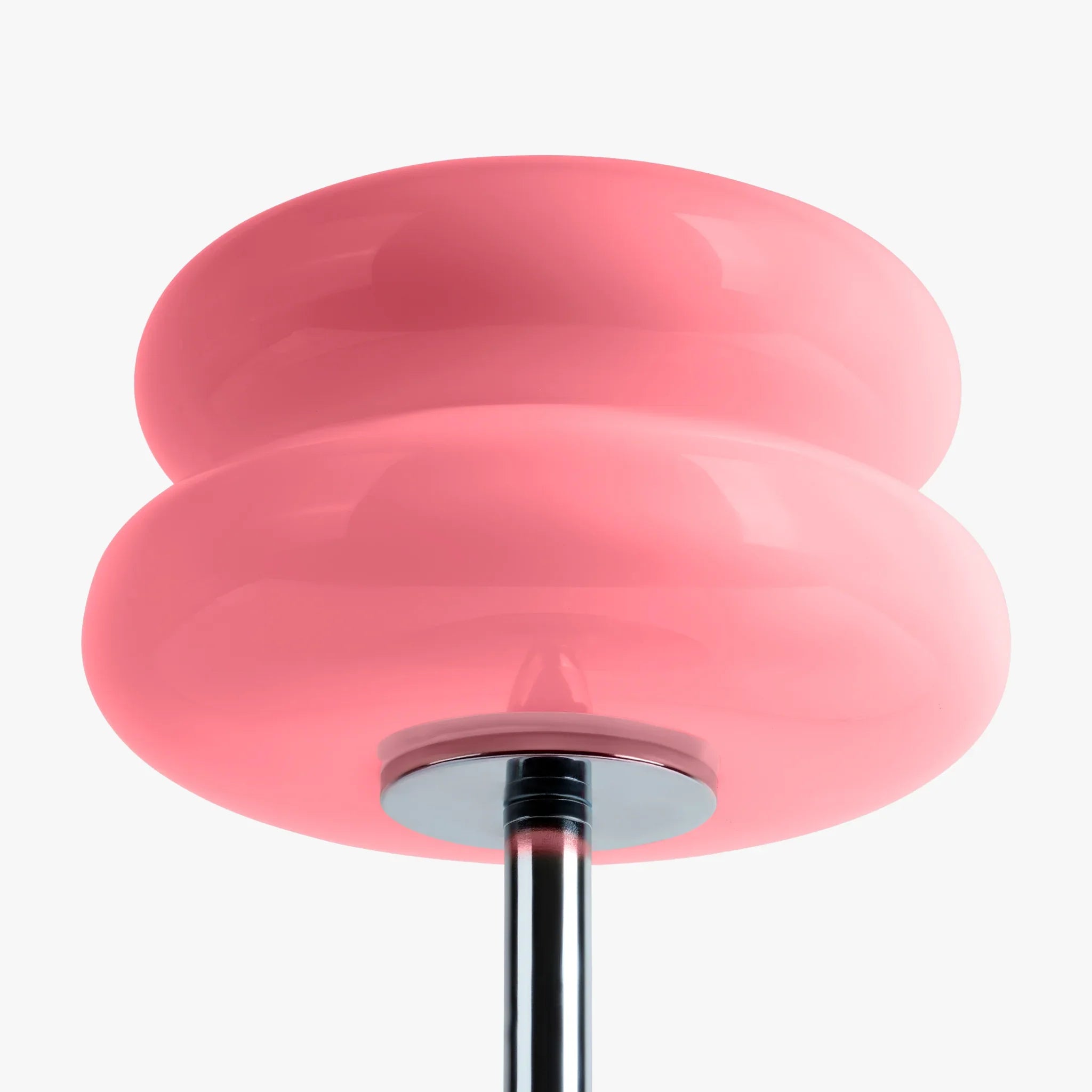 Luminária de mesa contemporânea Verdon - Abajur escultural de inspiração retrô do meio do século