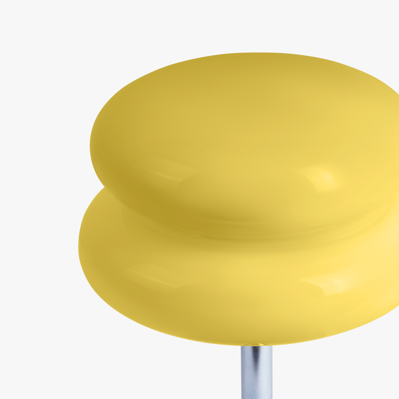 Luminária de mesa contemporânea Verdon - Abajur escultural de inspiração retrô do meio do século