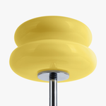 Luminária de mesa contemporânea Verdon - Abajur escultural de inspiração retrô do meio do século