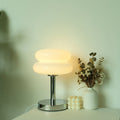 Luminária de mesa de vidro contemporânea | HomelyTouch Branco 5V -USB