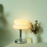 Luminária de mesa de vidro contemporânea | HomelyTouch Branco 5V -USB