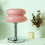 Luminária de mesa de vidro contemporânea | HomelyTouch Rosa