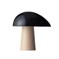 Luminária de mesa elegante com design escandinavo encantador Preto e Ovo