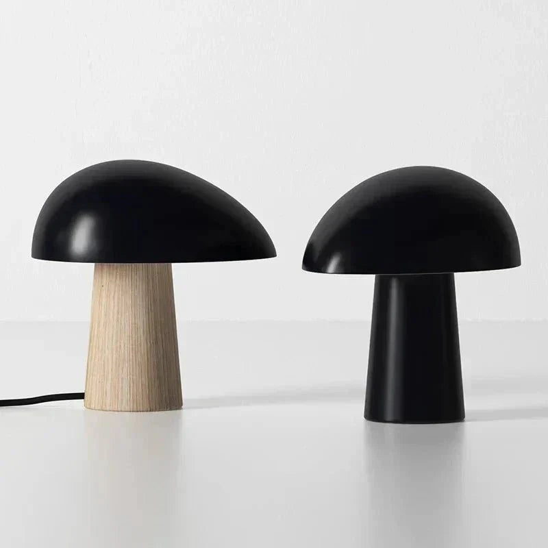 Luminária de mesa elegante com design escandinavo encantador