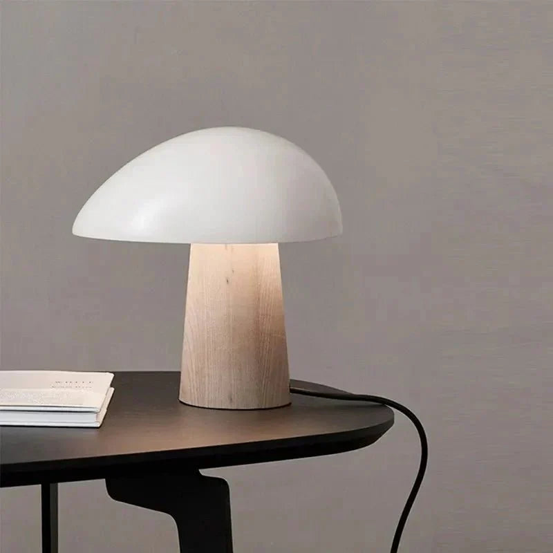 Luminária de mesa elegante com design escandinavo encantador