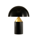 Luminária de mesa elegante com design moderno Preto Meia-Noite
