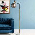 Luminária de mesa em estilo nórdico minimalista com cúpula de vidro e base de mármore para uma luz elegante. Poste Dourado Grosso + Poste Preto Fino + Cúpula Âmbar 220V-240V para UK AU