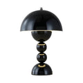 Luminária de mesa estilo escandinavo - FloraBrilho Preto