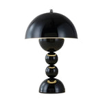 Luminária de mesa estilo escandinavo - FloraBrilho Preto