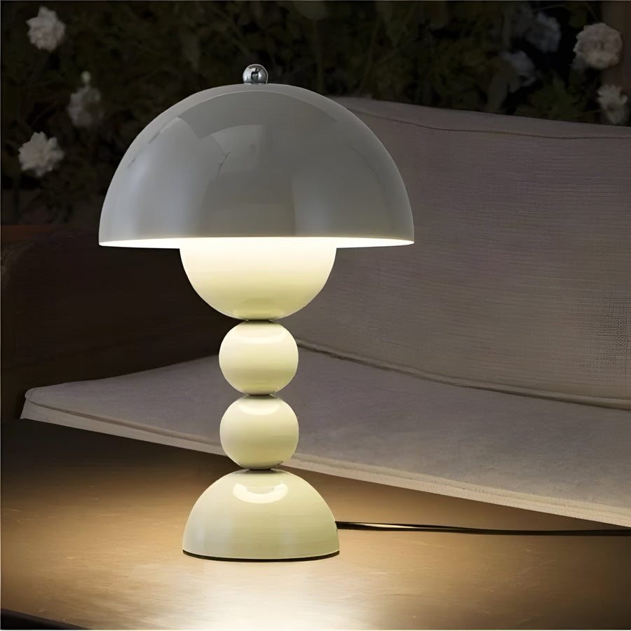 Luminária de mesa estilo escandinavo - FloraBrilho