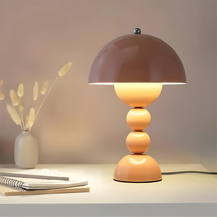 Luminária de mesa estilo escandinavo - FloraBrilho