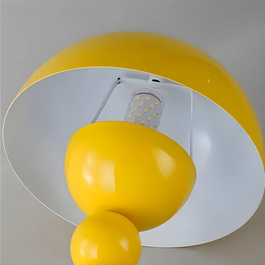 Luminária de mesa estilo escandinavo - FloraBrilho