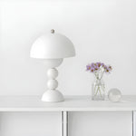 Luminária de mesa estilo escandinavo - FloraBrilho