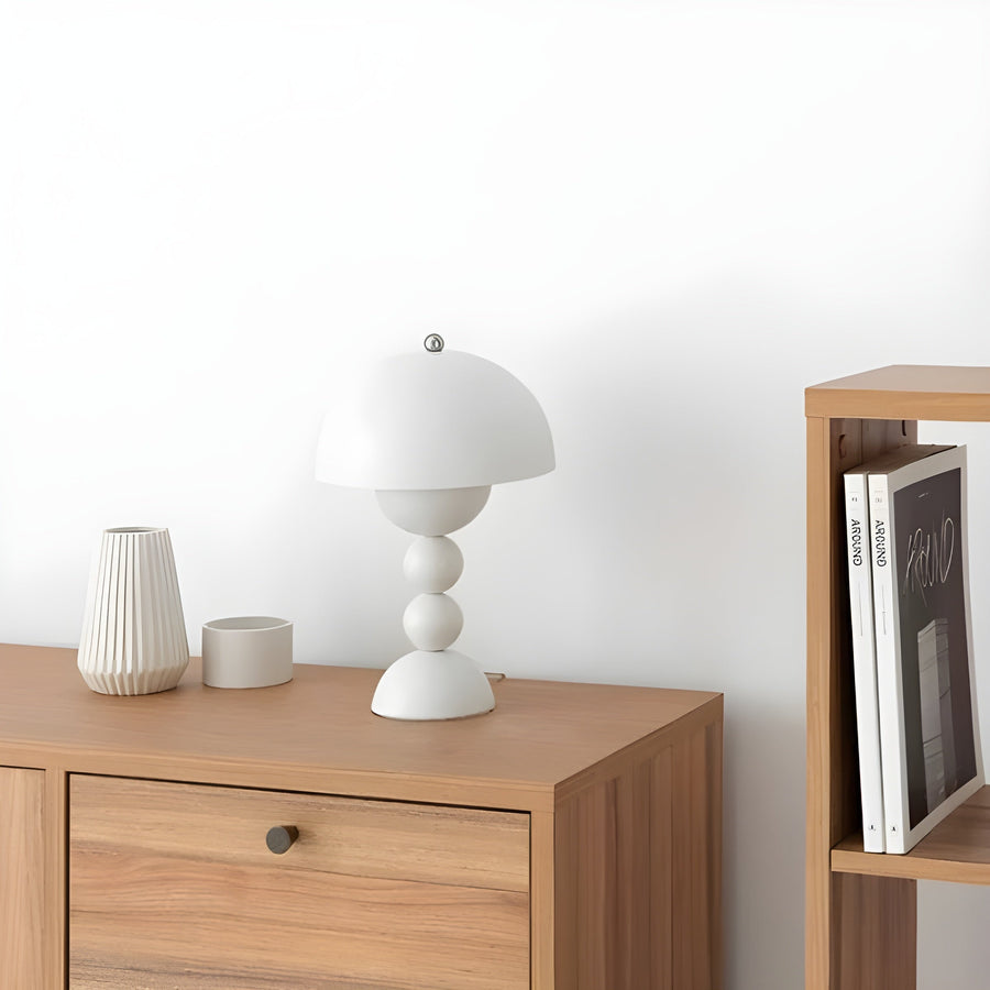 Luminária de mesa estilo escandinavo - FloraBrilho
