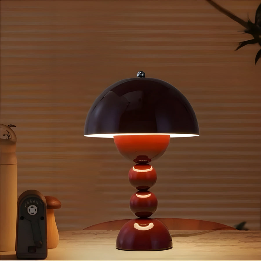Luminária de mesa estilo escandinavo - FloraBrilho