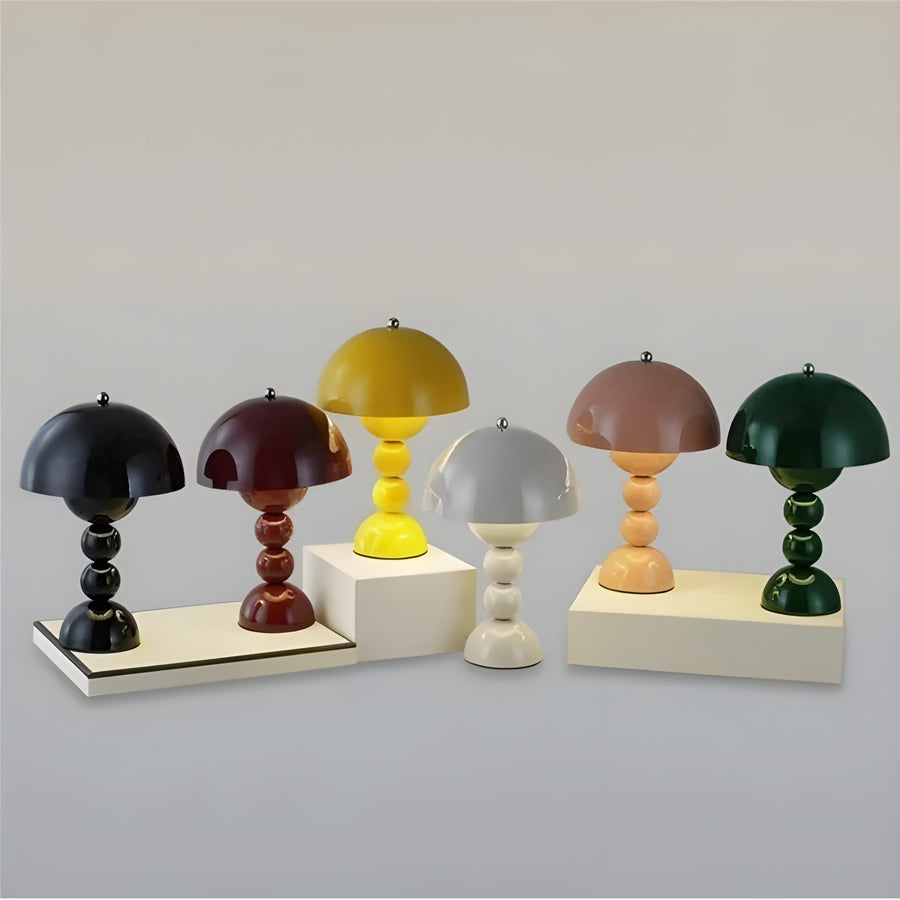Luminária de mesa estilo escandinavo - FloraBrilho