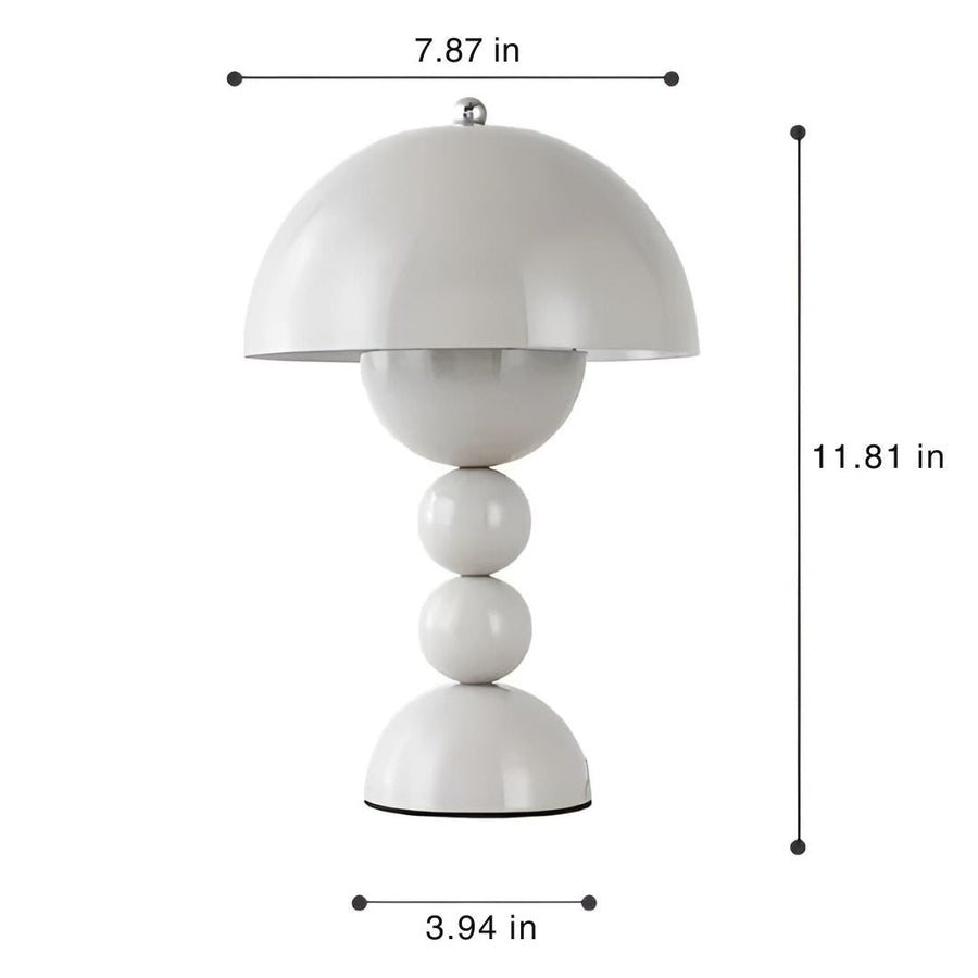 Luminária de mesa estilo escandinavo - FloraBrilho