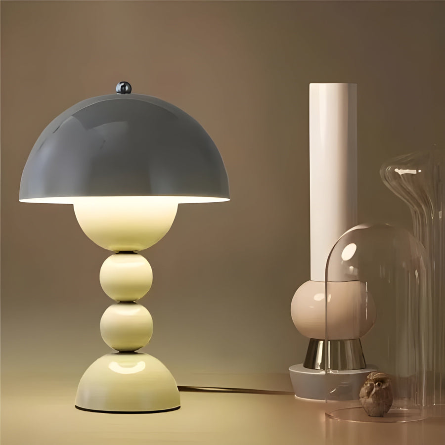 Luminária de mesa estilo escandinavo - FloraBrilho