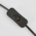 Luminária de mesa moderna com clip para leitura e braço regulável