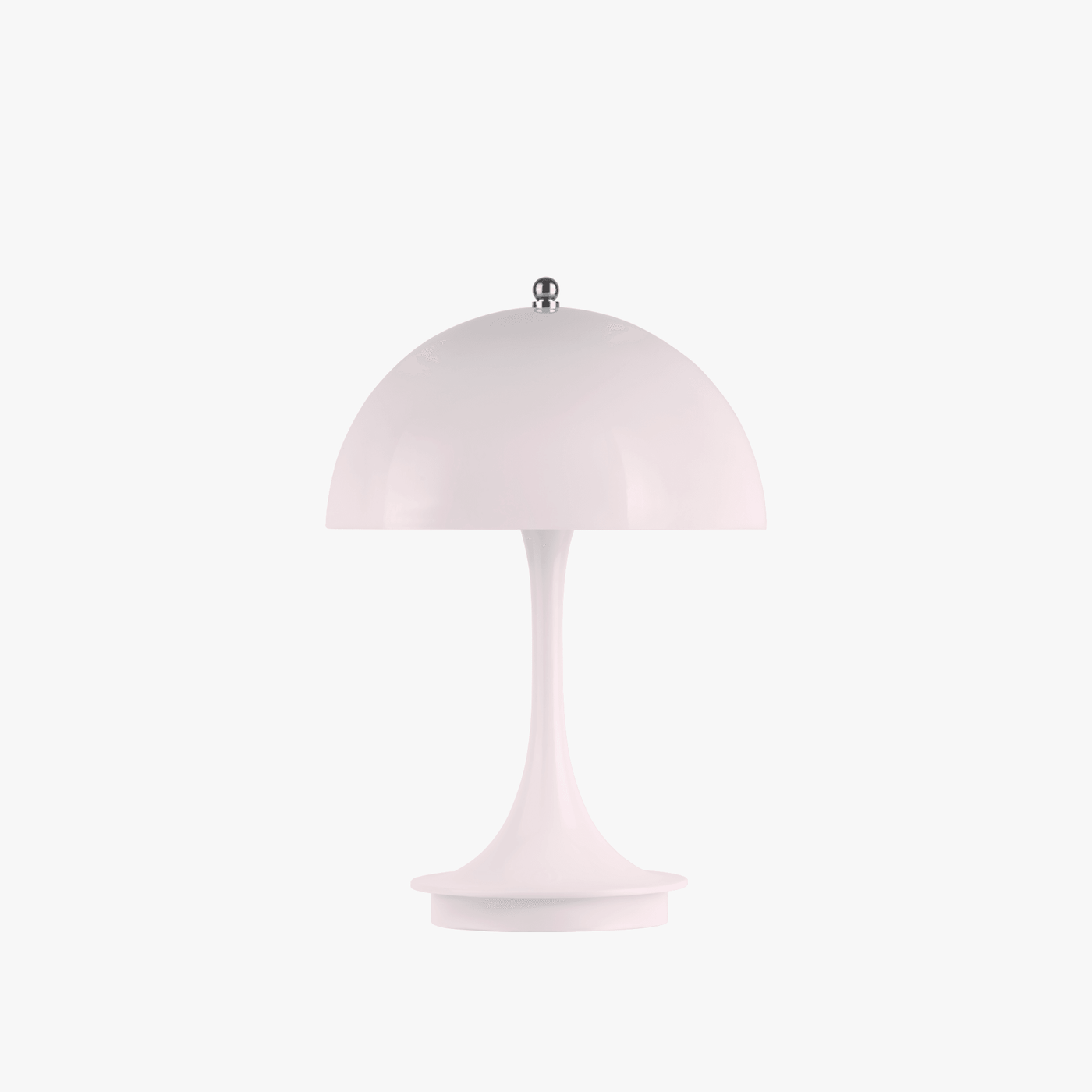 Luminária de mesa portátil Estadini Branco Brilhante