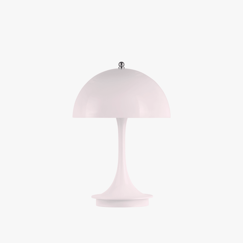 Luminária de mesa portátil Estadini Branco Brilhante