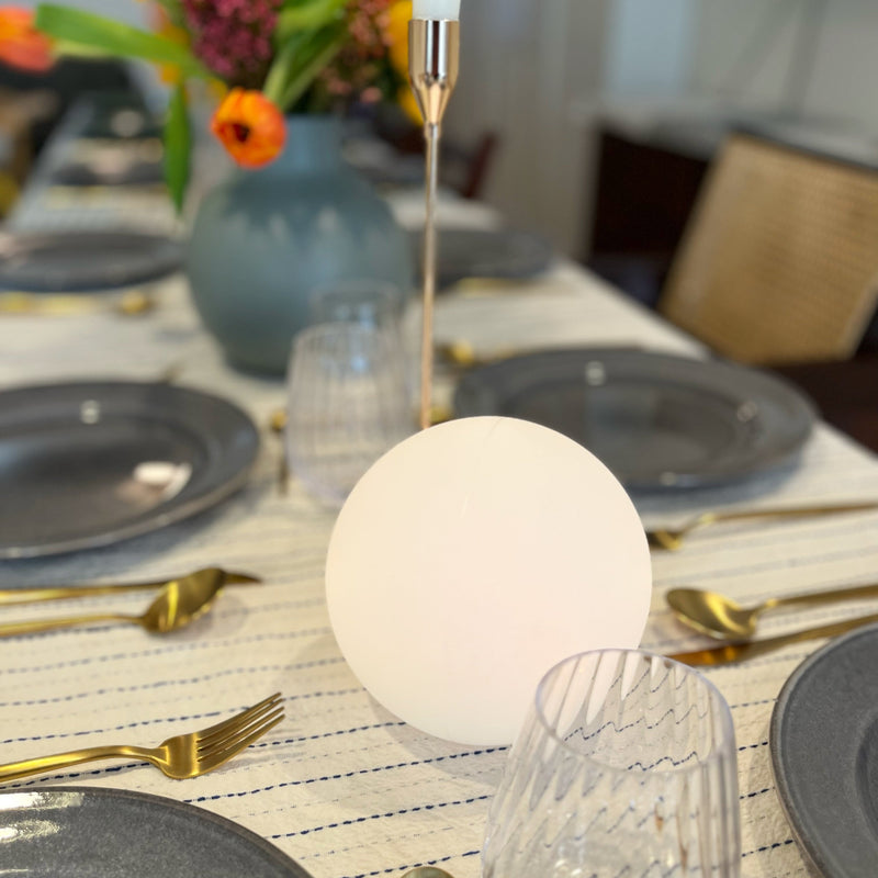 Luminária de mesa portátil LED Taavita com baterias recarregáveis e sem fio