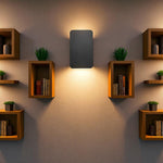 Luminária de parede: A Luz Encantada