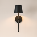 Luminária de parede | Elegante lâmpada sem fio com design contemporâneo e iluminação suave para ambientes sofisticados. Preto
