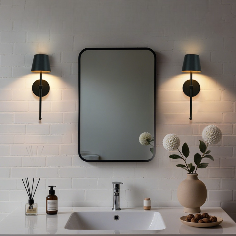 Luminária de parede | Elegante lâmpada sem fio com design contemporâneo e iluminação suave para ambientes sofisticados.