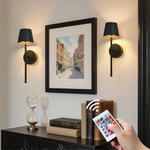 Luminária de parede | Elegante lâmpada sem fio com design contemporâneo e iluminação suave para ambientes sofisticados.