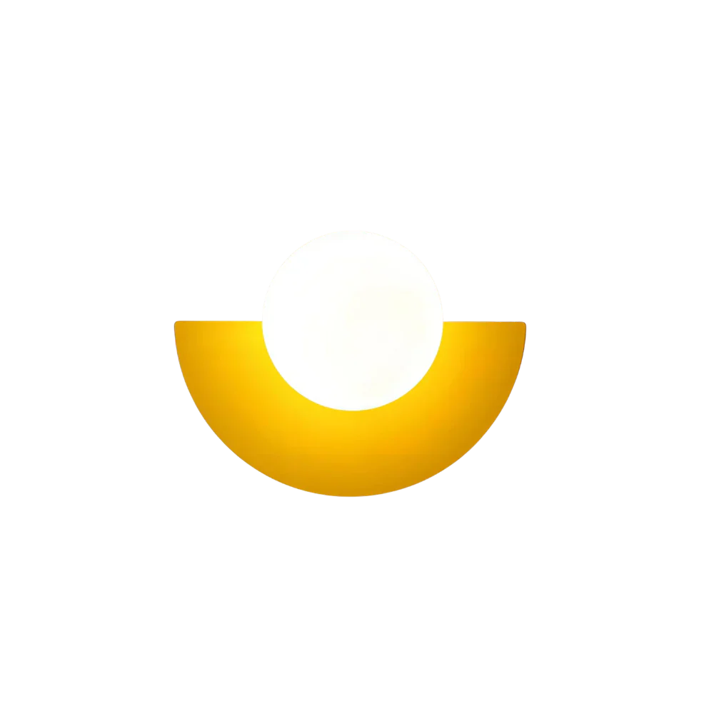 Luminária de parede Esfera Encantadora