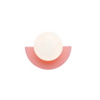 Luminária de parede Esfera Radiante