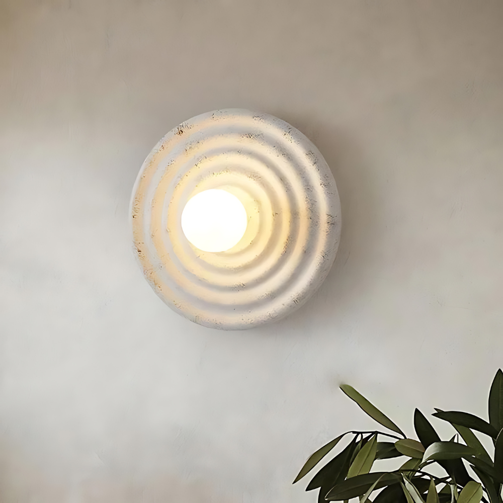 Luminária de parede Estilo Wabi-Sabi