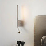 Luminária de parede LED Aconchegante com Design Minimalista para Ambientes Sofisticados de Quarto Branco