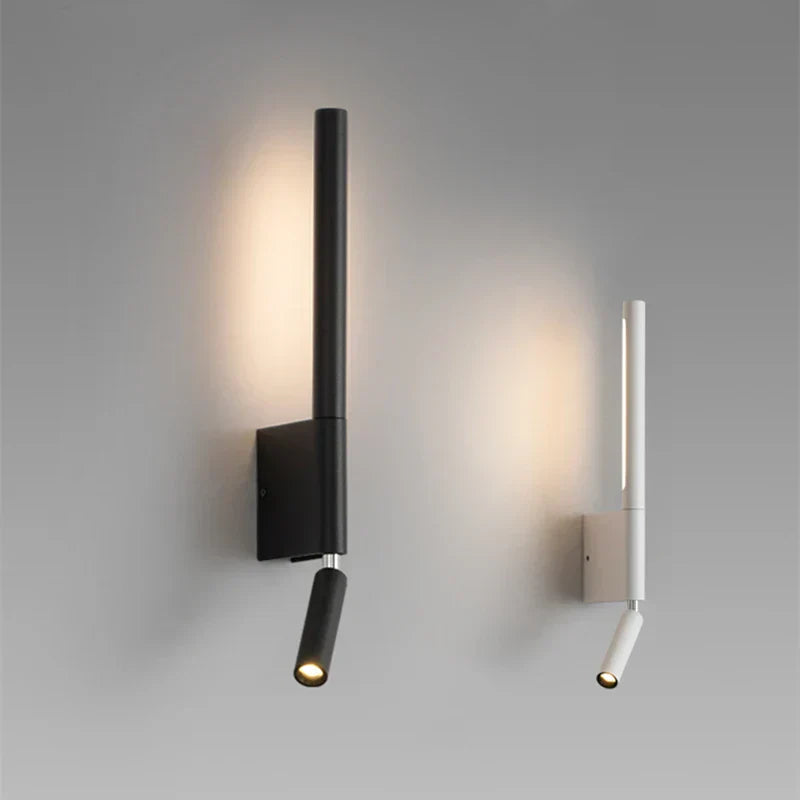 Luminária de parede LED Aconchegante com Design Minimalista para Ambientes Sofisticados de Quarto