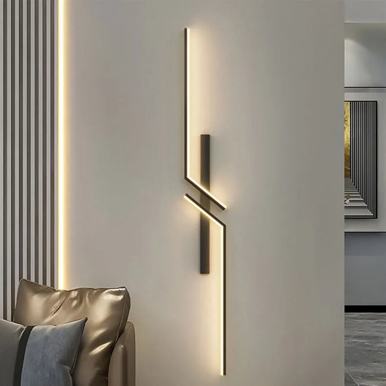 Luminária de parede LED SlimBeam – Iluminação Direcionada com Design Contemporâneo e Acabamento Minimalista.