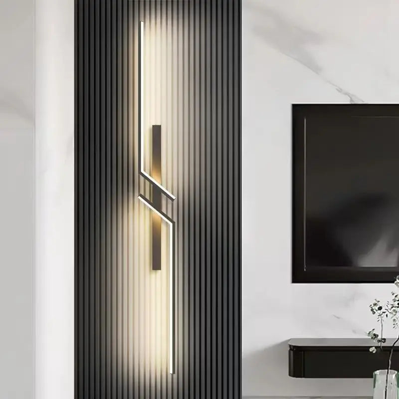 Luminária de parede LED SlimBeam – Iluminação Direcionada com Design Contemporâneo e Acabamento Minimalista.