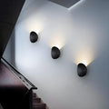 Luminária de parede contemporânea com iluminação suave e difusa, ideal para realçar espaços sofisticados (pacote com 4).
