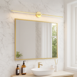 Luminária de parede em cristal facetado com iluminação suave e sofisticada para banheiros, perfeita para above-mirror ambiance.