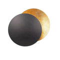 Luminária de parede em formato de eclipse solar com iluminação suave e design contemporâneo que transforma ambientes. Ouro Preto