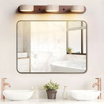 Luminária de parede em travertino refinado, com iluminação suave e design contemporâneo para ambientes sofisticados.
