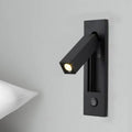 Luminária de parede embutida com luz suave e design clássico para um ambiente de sono sereno e requintado.