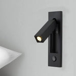 Luminária de parede embutida com luz suave e design clássico para um ambiente de sono sereno e requintado.