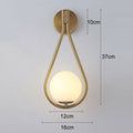 Luminária de parede minimalista em estilo escandinavo com iluminação suave e difusa para ambientes sofisticados. Tipo B