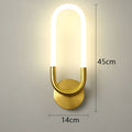 Luminária de parede minimalista em estilo escandinavo com iluminação suave e difusa para ambientes sofisticados. Tipo C