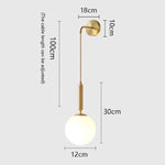 Luminária de parede minimalista em estilo escandinavo com iluminação suave e difusa para ambientes sofisticados. Tipo E
