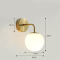 Luminária de parede minimalista em estilo escandinavo com iluminação suave e difusa para ambientes sofisticados. Tipo F