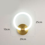 Luminária de parede minimalista em estilo escandinavo com iluminação suave e difusa para ambientes sofisticados. Tipo G