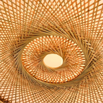 Luminária de teto: A Tranquilidade do Bambu